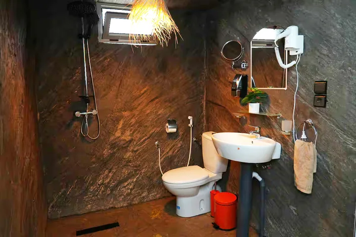 La salle de bain, second cadrage.